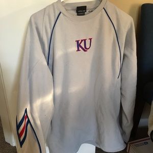 Ku fleece sweatshirt